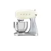 Image de Smeg, Robot Pâtissier SMF02CREU, 10 Niveaux de Vitesse, Fonction Mise en Marche Progressive, Bol 4,8 L, Verrouillage Moteur de Sécurité, Batteur Plat, Crochet et Couvercle Fournis, 800W, Crème