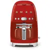 Image de Smeg, Machine à Café Filtre DCF02RDEU, Fonction Arôme et Autostart, Carafe en Verre Jusqu'à 12 Tasses, 2 Niveaux d'Intensité, Mode Maintien au Chaud, 1050 W, Rouge