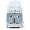 Image de Smeg, Machine à Café Filtre DCF02PBEU, Fonction Arôme et Autostart, Carafe en Verre Jusqu'à 12 Tasses, 2 Niveaux d'Intensité, Mode Maintien au Chaud, 1050 W, Bleu Clair Pastel