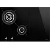 Image de Plaque mixte induction gaz SMEG PM3743D