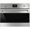 Image de SMEG Micro ondes Combiné Encastrable SO4301M1X, 40 litres, combiné compact, Niche 45 cm