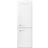 Image de Réfrigérateur congélateur pose libre, volume total 331 L , réfrigérateur 234 L air ventilé, congélateur 97 L no frost, zone extra fresh 0°C, compartiment congélation rapide, éclairage LED, niveau sonore 37 dB, classe A+++, design rétro, blanc en occasion ou reconditionné