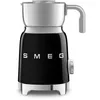 Image de Smeg, Mousseur à Lait Multifonction MFF11BLEU, avec Système à Induction, 6 Programmes Prédéfinis, une Fonction Manuelle, Carafe Amovible 600 ml, Bouchon Doseur, Range Cordon Intégré, 500 W, Noir