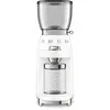 Image de Smeg, Moulin à Café CGF11WHEU, Niveau de Mouture Réglable, 30 niveaux, Réservoir Grains de 350 g, Quantité de Mouture Réglable, avec Système Antistatique, 150 W, Rouge