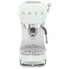 Image de Smeg, Machine à Café Expresso Manuelle ECF02PGEU, Système Thermoblock et Buse Vapeur, 4 Fonctions Expresso, Plateau Amovible, Porte Filtre, Réservoir d'Eau 1 L, Dimensions Compactes, 1350W, Vert d'eau