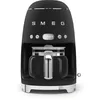 Image de Smeg, Machine à Café Filtre DCF02BLMEU, Fonction Arôme et Autostart, Carafe en Verre Jusqu'à 12 Tasses, 2 Niveaux d'Intensité, Mode Maintien au Chaud, 1050 W, Noir Mat
