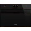 Image de Smeg - Four Micro Onde Combiné  So4602m1nr - Hydrolyse - Écran Tactile