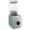 Image de Smeg, Blender Haute Performance BLC02EGMEU, avec Pompe à Vide et Fonction Pulse, 5 Programmes Préréglés, 9 Niveaux de Vitesse, 2 Modes, Carafe Amovible, Puissance 1400W, Vert Émeraude