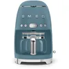 Image de Smeg, Machine à Café Filtre DCF02SBMEU, Fonction Arôme et Autostart, Carafe en Verre Jusqu'à 12 Tasses, 2 Niveaux d'Intensité, Mode Maintien au Chaud, 1050 W, Storm Blue