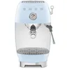 Image de Smeg, Machine à Café Espresso Manuelle ECF03PBEU, Thermoblock, Fonction Cold Brew, Buse Vapeur et Manomètre, Réservoir de 1,4 L, 1650 W, Bleu Azur