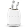 Image de Ceppo con coltelli Smeg KBSF02WH 50 STYLE Bianco