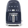 Image de Smeg, Machine à Café Filtre DCF02NBEU, Fonction Arôme et Autostart, Carafe en Verre Jusqu'à 12 Tasses, 2 Niveaux d'Intensité, Mode Maintien au Chaud, 1050 W, Blue Navy