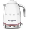 Image de Smeg, Bouilloire à Température Variable KLF04IDFEU 1,7 L, Plusieurs Température, Filtre Anticalcaire Lavable, Arrêt Automatique de Sécurité, Indicateur de Niveau d'Eau, 2400W, Ines de la Fressange