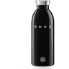 Image de Smeg x 24Bottles Clima Bottle, Gourde Isotherme 500 ml, WBF01BL, Bouteille Inox 18/8 de Qualité Alimentaire, Double Paroi Isolante et Fermeture Hermétique, 24h Froid & 12h Chaud, Noir