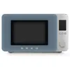 Image de Smeg, Four à Micro-ondes Combiné MOC02SBMEU, 9 Fonctions et 3 Combinées, 25 Programmes Automatiques, Technologie Inverter, Système Soft Close, Accessoire Grille Inclus, 2100 W, Bleu Orage Mat