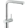Image de Nobili Rubinetterie lv00117/2CR Mitigeur évier bec haut cuisine