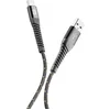 Image de Cellularline Extreme Câble USB 1 m Noir - Câble USB (1 m, USB A, USB C, Noir)
