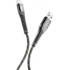 Image de Cellularline TETRACABTYC2MK câble USB 2 m USB A USB C Noir, Gris - Câbles USB (2 m, USB A, USB C, 3.1 (3.1 Gen 2), Noir, Gris)