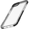 Image de Coque iPhone 16e transparente et noire de cellularline Tetra