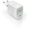 Image de Chargeur pour téléphone mobile Puro Bloc secteur MiniPro Double USB-C 35W Blanc en occasion ou reconditionné