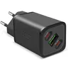 Image de SBS Chargeur multiport 140W, 2 Ports USB-C, 1 Port USB-A, GaN, Power Delivery, Compact, idéal pour Smartphones Android, iPhone, Tablette, MacBook, Ordinateur Portable
