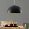 Image de Fabas Luce Suspension bicolore Dingle, noir doré
