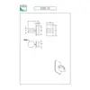 Image de Fabas Luce Applique murale LED Dunk, aluminium, à 2 lampes, 3.000 K, métal