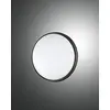 Image de Fabas Luce 3315   69   101 plafonnier Olly en aluminium noir LED 10 W 900LM IP54