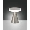 Image de Fabas Luce 3386   34   178 Lampe de table LED neutre 8 W 720LM Touch Nickel satiné