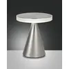 Image de Fabas Luce 3386   35   178 Lampe de table LED neutre 12 W 1080LM Nickel satiné