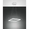 Image de Fabas Luce 3394   40   102 Suspension Bard LED Dim 39 W 3510LM Blanc L?: 42 x 42 cm