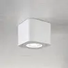 Image de Fabas Luce Downlight LED carré Palmi en blanc