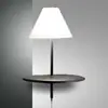 Image de Fabas Luce Applique LED Goodnight, port USB, blanc-anthracite
