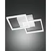 Image de Fabas Luce 3394   22   102 plafonnier Bard LED Dim 39 W 3150Lm Blanc L?: 45 x 45 cm