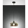 Image de Fabas Luce 3489   40   126 eLa Suspension en verre soufflé Color fume 'E27 60 W Diamètre?: 270 mm