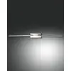 Image de Fabas Luce 3361   28   138 Nala Lampe mural LED Chrome 15 W 1350LM IP44 L75 cm