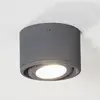 Image de Fabas Luce Downlight LED Anzio à tête pivotante, anthracite
