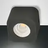 Image de Fabas Luce Downlight LED carré Palmi en anthracite