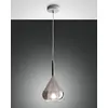 Image de Fabas Luce 3481   40   126 Suspension Lila en verre borosilicate fume 'E27 40 W Diamètre?: 500 mm