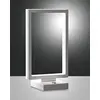 Image de Lampe de table moderne Bard, lume Blanc avec lumière LED intégrée