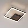 Image de Fabas Luce Plafonnier LED Bard, 27x27 cm, anthracite