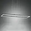 Image de Fabas Luce Suspension LED Bard, 92x32 cm, anthracite