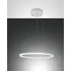 Image de FABAS LUCE 3508-40-102 Jeux de suspension LED blanche en métal et méthacrylate 36 W 3240 lm dimmable WARM WHITE