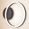 Image de Fabas Luce Applique LED Giotto, à 1 lampe, noire