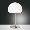 Image de Fabas Luce Lampe à poser LED Gaia variateur tactile, chromée