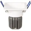 Image de ATILED Lampe encastrée LED Toodle ang. symétrique blanche