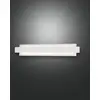 Image de FABAS LUCE 3558-22-102 Réglette murale LED Structure en métal et verre en plaque blanche LED dimmable