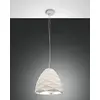 Image de FABAS LUCE 3533-45-102 Suspension douche Structure en métal et céramique Blanc