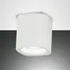 Image de Fabas Luce Plafonnier Smooth à 1 lampe, blanc, IP44