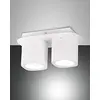 Image de FABAS LUCE 3555-82-102 Spot Smooth Structure en fonte d'aluminium Blanc